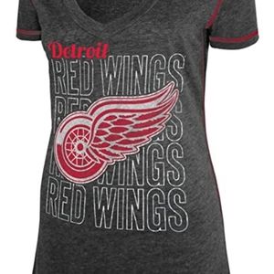 Women's Red Wings NHL Short Sleeve T Shirt